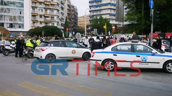 Σοβαρό τροχαίο με μηχανές στη Θεσσαλονίκη – Τρεις τραυματίες – ΦΩΤΟ – ΒΙΝΤΕΟ