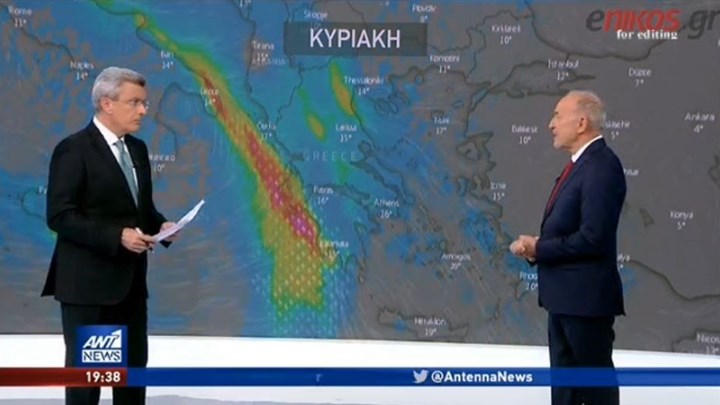 Νέο κύμα κακοκαιρίας από την Κυριακή με καταιγίδες, χαλάζι και ισχυρούς ανέμους – Η πρόγνωση του Τάσου Αρνιακού – BINTEO