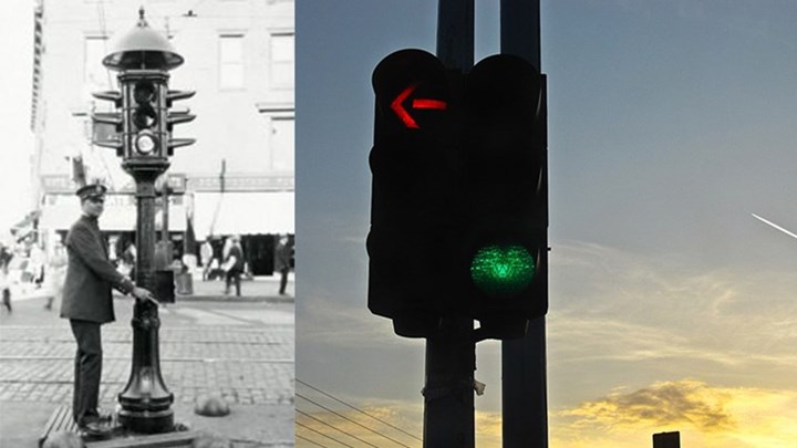 Το πρώτο φανάρι της Αθήνας – Η ιστορία του φωτεινού σηματοδότη – ΦΩΤΟ