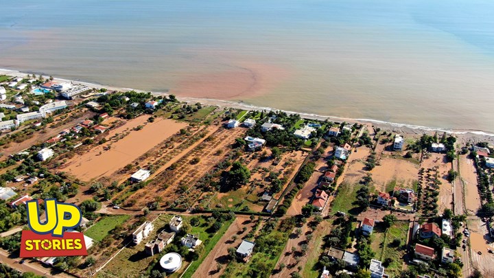 Το καταστροφικό πέρασμα του “Γηρυόνη” από την Κινέτα – Συγκλονιστικές εικόνες από drone – ΦΩΤΟ – BINTEO