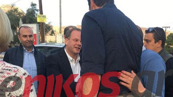 Αυτοψία Καραμανλή στην πληγείσα περιοχή της Κινέτας – ΦΩΤΟ αναγνώστη