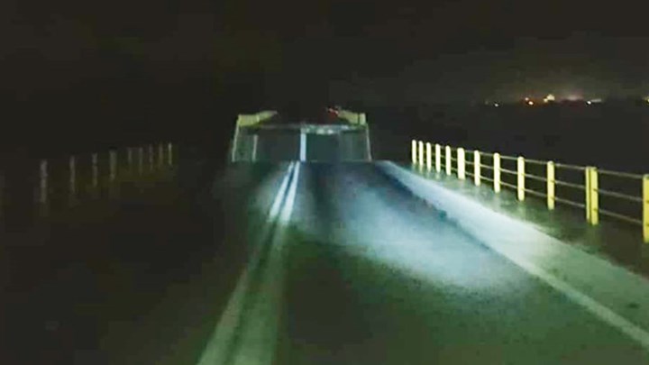 Κατέρρευσε γέφυρα στη Ρόδο – ΦΩΤΟ