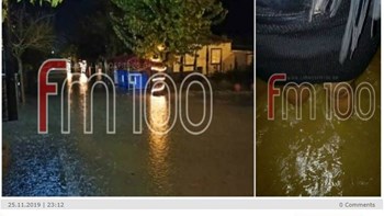 O «Γηρυόνης» “χτύπησε” και τη Λήμνο – Πλημμύρισαν χωριά, ποτάμια οι δρόμοι – ΒΙΝΤΕΟ