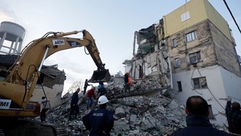 Στους 10 οι νεκροί από τον σεισμό στην Αλβανία