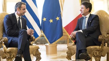 Συνάντηση Μητσοτάκη – Κόντε στη Ρώμη – Υπεγράφη συμφωνία συνεργασίας για θέματα ενέργειας