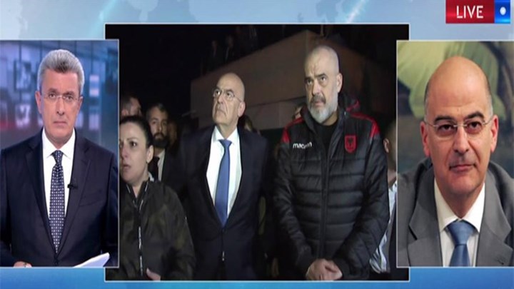 Δένδιας στον ΑΝΤ1 από την Αλβανία: Eκτεταμένες οι καταστροφές από τον σεισμό – ΒΙΝΤΕΟ