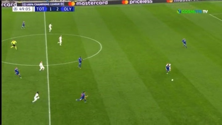 Τότεναμ – Ολυμπιακός 4-2 (77′)