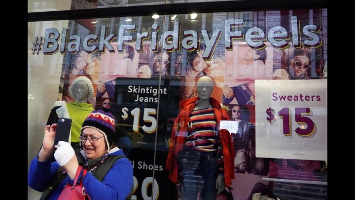 Μειωμένη φέτος η λάμψη της Black Friday στις ΗΠΑ