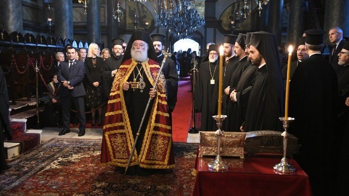 Θερμή υποδοχή του Πατριάρχη Αλεξανδρείας από τον Οικουμενικό Πατριάρχη στο Φανάρι