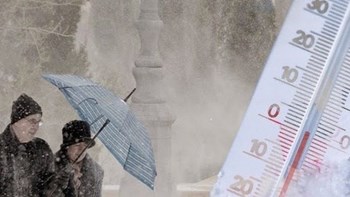 Χειμωνιάτικο το σκηνικό σήμερα με χαμηλές θερμοκρασίες – Πού θα βρέξει