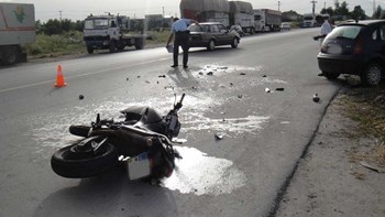 Τροχαίο με έναν τραυματία στη Θεσσαλονίκη