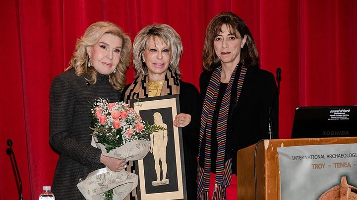 Διεθνές Αρχαιολογικό Συνέδριο Τροία – Τενέα – Ρώμη –Τις εργασίες κήρυξε η Μαριάννα Β. Βαρδινογιάννη