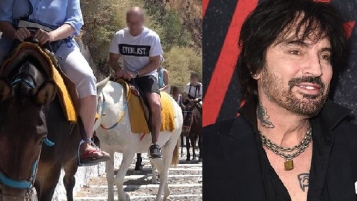 Επιστολή του Έλληνα πρώην συζύγου της Πάμελα Άντερσον στον Μάκη Βορίδη για τα γαϊδουράκια της Σαντορίνης