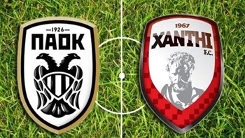 ΠΑΟΚ – Ξάνθη 0-0 (HM.)