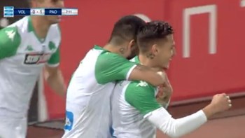 Βόλος – Παναθηναϊκός 0-1 (8′)