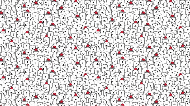 Χριστουγεννιάτικο κουίζ: Μπορείτε να εντοπίσετε το μπουλντόγκ ανάμεσα στις πολικές αρκούδες;