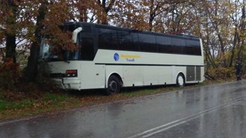 Καλαμπάκα: Τροχαίο με λεωφορείο που μετέφερε μαθητές – ΦΩΤΟ
