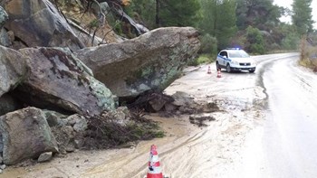 «Διδώ»: Έκλεισαν δρόμοι σε Ημαθία και Χαλκιδική