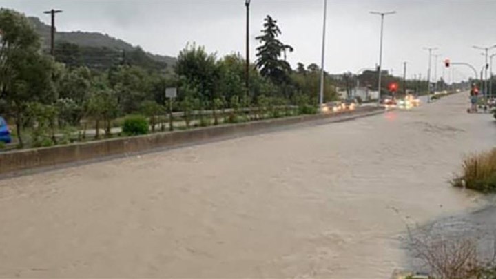 Ρόδος: “Βούλιαξε” το νησί από τη “Διδώ” – ΦΩΤΟ