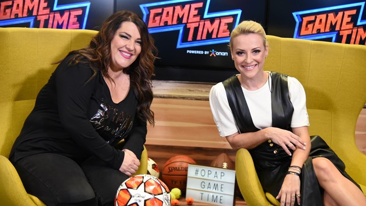 Η Κατερίνα Ζαρίφη παίζει μεγάλη μπάλα στο Game Time του ΟΠΑΠ