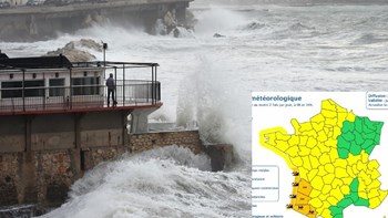 Γαλλία: Ένας νεκρός και πέντε τραυματίες από την κακοκαιρία