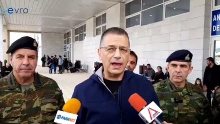 Μεταναστευτικό: Επιθεώρηση Αλκιβιάδη Στεφανή στον Έβρο – ΦΩΤΟ – ΒΙΝΤΕΟ