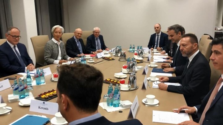 Συνάντηση Μητσοτάκη–Λαγκάρντ: Ικανοποίηση για την πορεία των μεταρρυθμίσεων