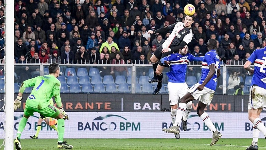 Ρονάλντο: Γκολ για… ρεκόρ Γκίνες με άλμα στα 2,56 μέτρα – ΒΙΝΤΕΟ