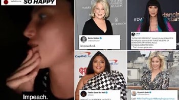 Οι διάσημοι πανηγυρίζουν την παραπομπή του Ντόναλντ Τραμπ – ΦΩΤΟ – ΒΙΝΤΕΟ