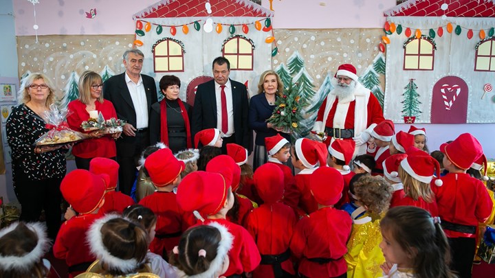 Στη χριστουγεννιάτικη γιορτή του παιδικού σταθμού Άνω Λιοσίων