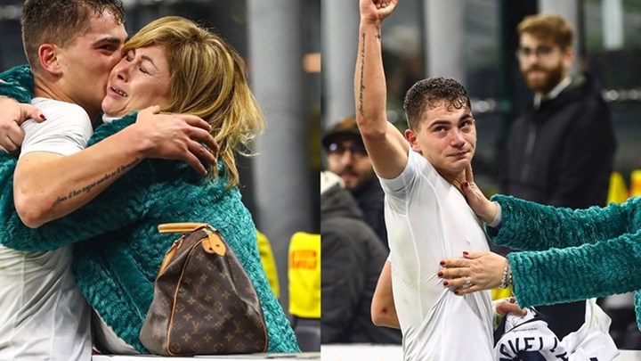 Ίντερ: Ο 17χρονος Εσπόζιτο σκόραρε και «πνίγηκε» στην αγκαλιά της μητέρας του – ΒΙΝΤΕΟ