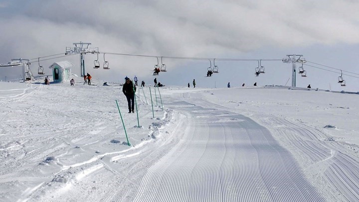 Κλειστό το χιονοδρομικό Βόρας – Καϊμάκτσαλαν λόγω χιονοθύελλας
