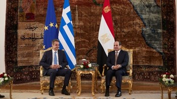 Τηλεφωνική επικοινωνία Μητσοτάκη με τον Πρόεδρο της Αιγύπτου