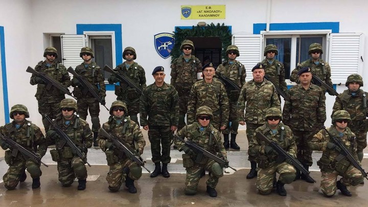 Χριστούγεννα στην παραμεθόριο για τον Αρχηγό ΓΕΣ – ΦΩΤΟ