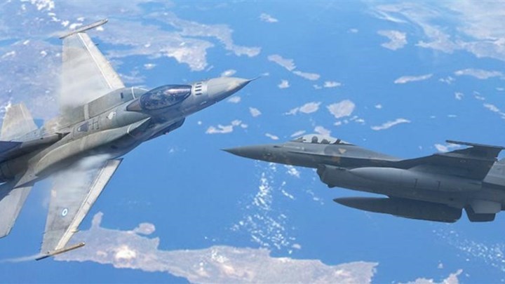 Χριστούγεννα με αερομαχίες στο Αιγαίο