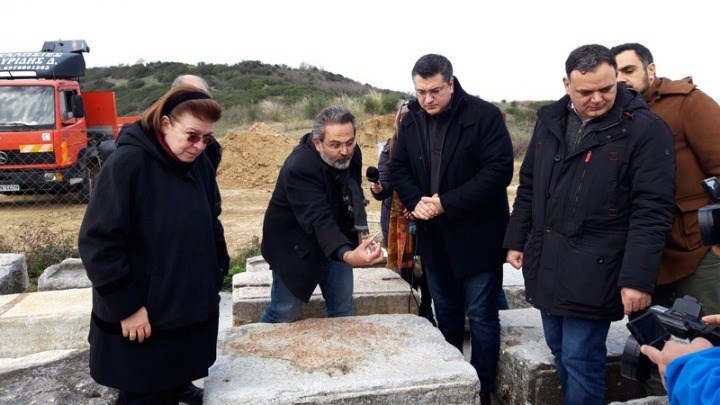 Αμφίπολη: Επίσπευση των εργασιών στον Τύμβο Καστά