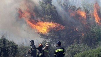 Σε εξέλιξη φωτιά στην Κεφαλονιά