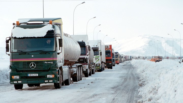 Ζηνοβία: Προληπτική απαγόρευση κυκλοφορίας φορτηγών στην Αθηνών – Λαμίας