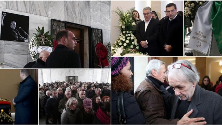 Θάνος Μικρούτσικος: Το τελευταίο χειροκρότημα στον σπουδαίο συνθέτη – Η σορός του θα αποτεφρωθεί στη Ριτσώνα – ΦΩΤΟ – BINTEO