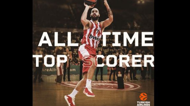 Έγραψε ιστορία ο Σπανούλης: Έγινε ο πρώτος σκόρερ της Euroleague