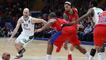 ΤΣΣΚΑ Μόσχας – Παναθηναϊκός 69-69 (30′)