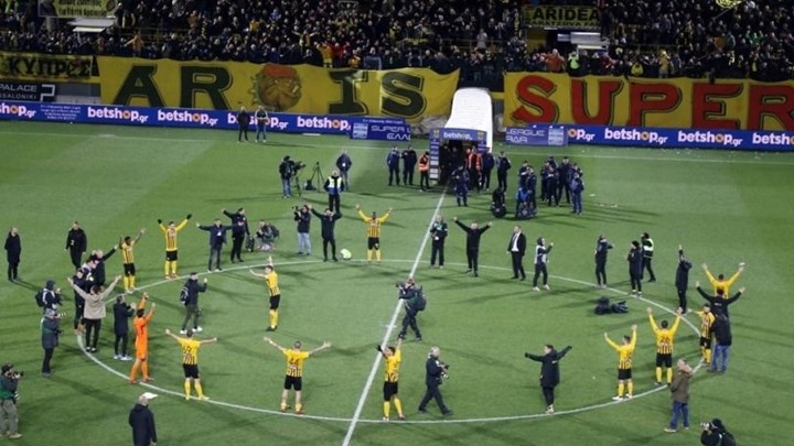 Άρης: Το ξέφρενο γλέντι των παικτών μετά τη νίκη επί του ΠΑΟΚ – ΦΩΤΟ