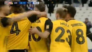 ΑΕΚ – Παναιτωλικός 2-1 (56′)