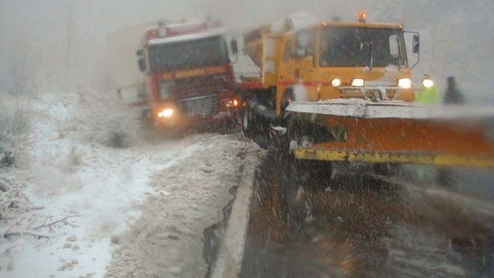 Κακοκαιρία “Ηφαιστίων”: Απαγόρευση κυκλοφορίας φορτηγών σε ολόκληρο το εθνικό οδικό δίκτυο