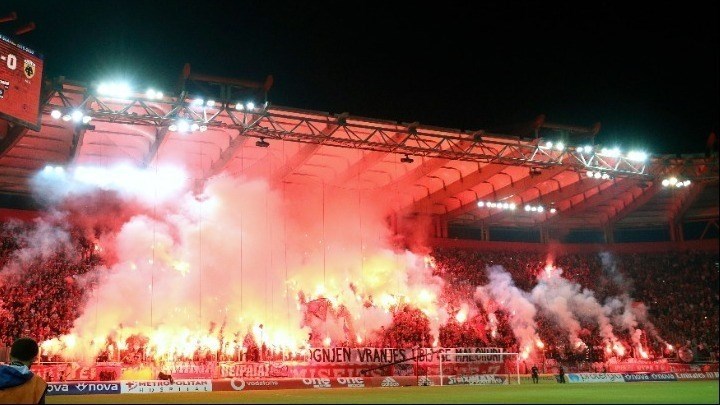 Ένταση έξω από το «Γ. Καραϊσκάκης»