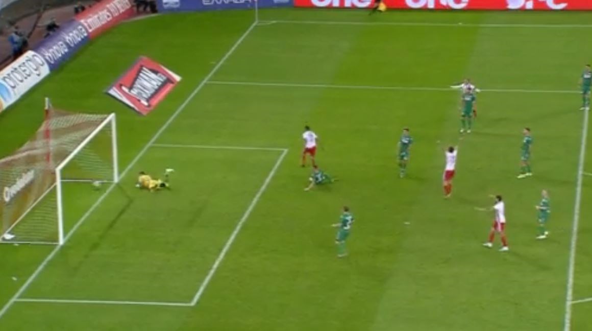 Ολυμπιακός – Παναθηναϊκός 1-0 (74′)