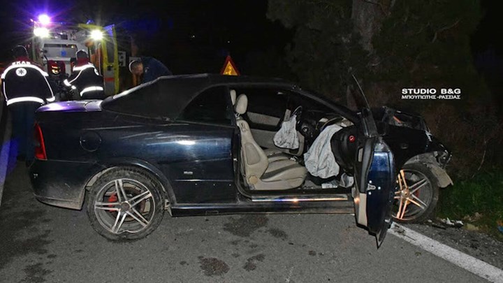 Ναύπλιο: Σοβαρό τροχαίο – ΦΩΤΟ