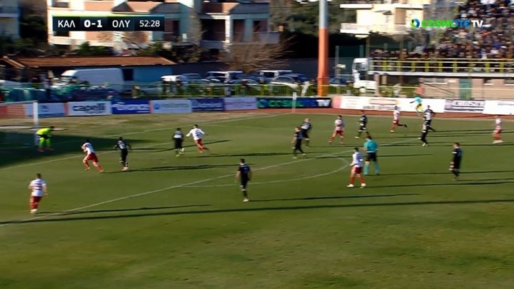 Καλαμάτα-Ολυμπιακός: Το γκολ του Λάζαρου Χριστοδουλόπουλου – ΒΙΝΤΕΟ