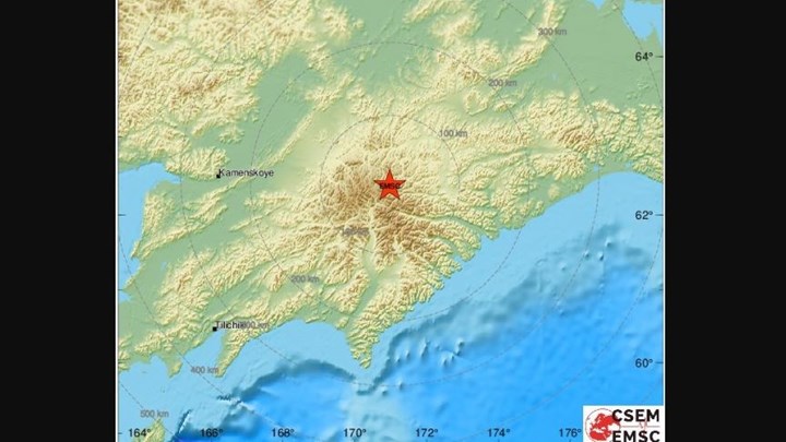 Ισχυρός σεισμός στη Ρωσία