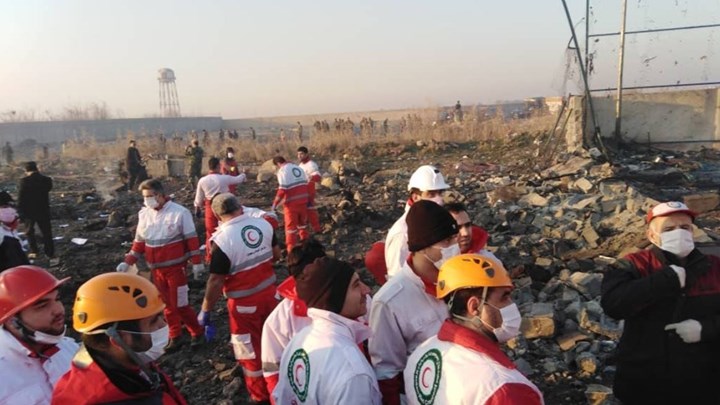 Το Ιράν αρνείται ότι το Boeing χτυπήθηκε από πύραυλο